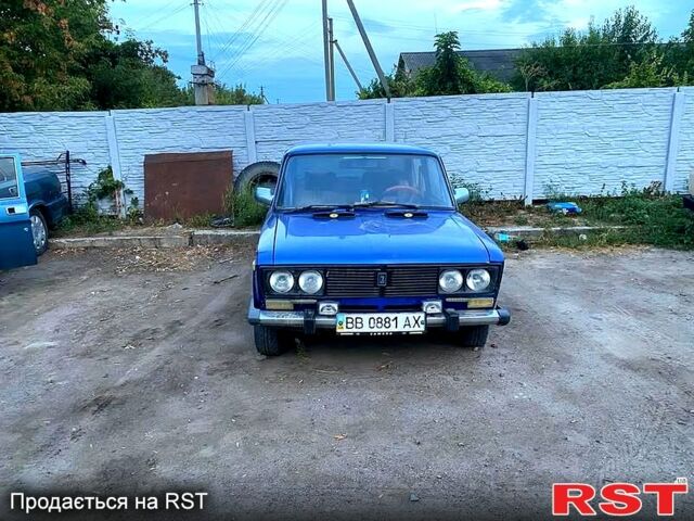 Синий ВАЗ 2106, объемом двигателя 1.6 л и пробегом 323 тыс. км за 600 $, фото 1 на Automoto.ua