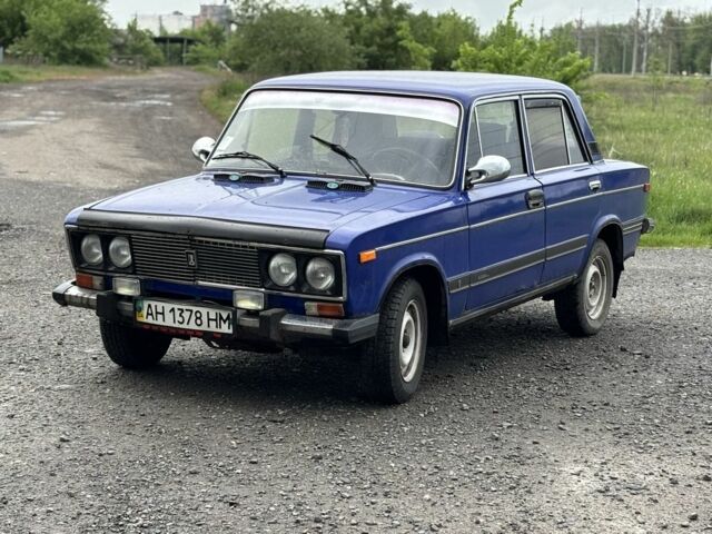 Синий ВАЗ 2106, объемом двигателя 1.5 л и пробегом 200 тыс. км за 899 $, фото 1 на Automoto.ua