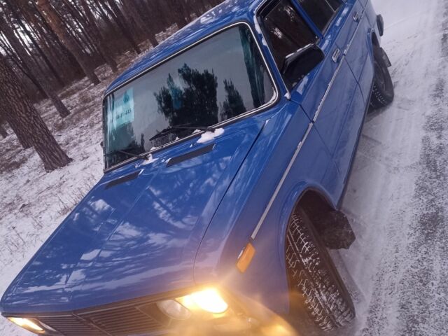 Синий ВАЗ 2106, объемом двигателя 1.5 л и пробегом 200 тыс. км за 850 $, фото 1 на Automoto.ua