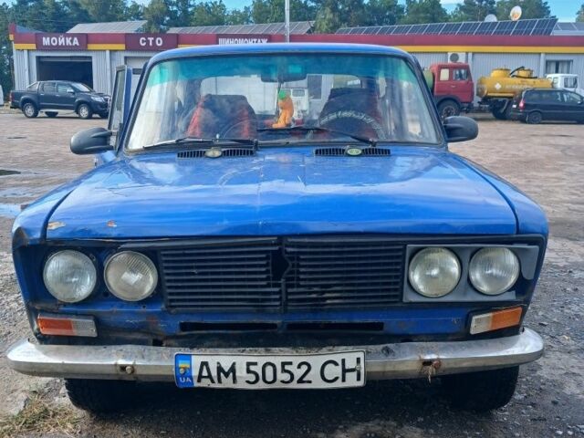 Синий ВАЗ 2106, объемом двигателя 1.2 л и пробегом 80 тыс. км за 269 $, фото 1 на Automoto.ua
