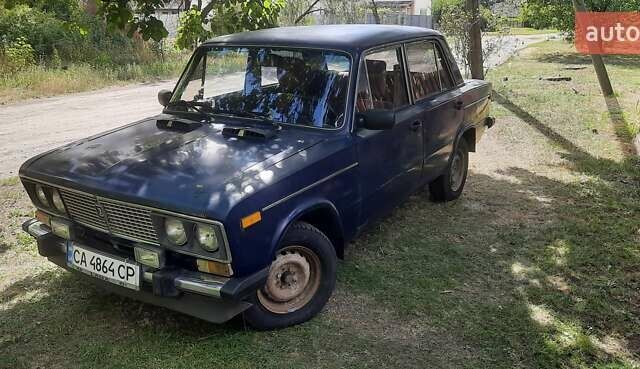 Синий ВАЗ 2106, объемом двигателя 1.57 л и пробегом 100 тыс. км за 900 $, фото 1 на Automoto.ua