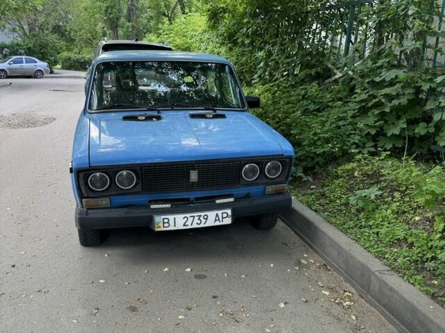 Синий ВАЗ 2106, объемом двигателя 1.5 л и пробегом 200 тыс. км за 500 $, фото 1 на Automoto.ua