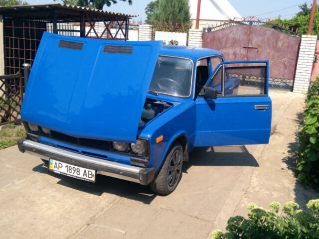 Синий ВАЗ 2106, объемом двигателя 1.6 л и пробегом 250 тыс. км за 1250 $, фото 1 на Automoto.ua