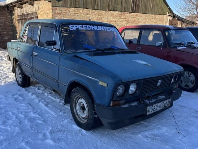 Синий ВАЗ 2106, объемом двигателя 1.3 л и пробегом 100 тыс. км за 350 $, фото 1 на Automoto.ua