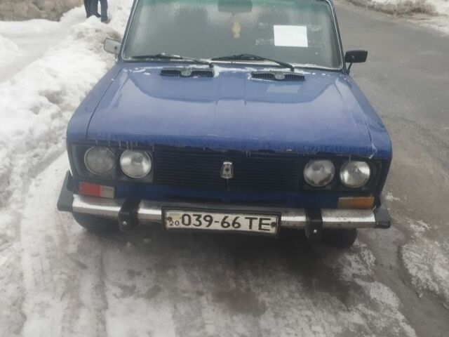 Синий ВАЗ 2106, объемом двигателя 1 л и пробегом 75 тыс. км за 301 $, фото 1 на Automoto.ua