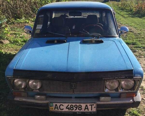 Синий ВАЗ 2106, объемом двигателя 1.3 л и пробегом 330 тыс. км за 650 $, фото 1 на Automoto.ua