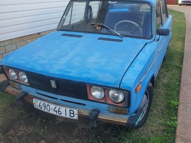 Синий ВАЗ 2106, объемом двигателя 1.3 л и пробегом 80 тыс. км за 800 $, фото 1 на Automoto.ua