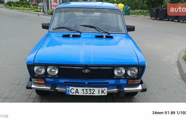 Синий ВАЗ 2106, объемом двигателя 1.3 л и пробегом 190 тыс. км за 900 $, фото 1 на Automoto.ua