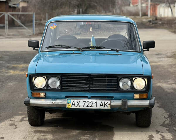 Синий ВАЗ 2106, объемом двигателя 1.29 л и пробегом 240 тыс. км за 850 $, фото 1 на Automoto.ua