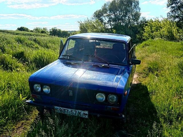 Синий ВАЗ 2106, объемом двигателя 1.3 л и пробегом 650 тыс. км за 350 $, фото 1 на Automoto.ua