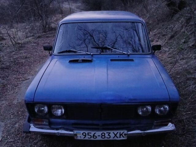 Синий ВАЗ 2106, объемом двигателя 2 л и пробегом 93 тыс. км за 550 $, фото 1 на Automoto.ua