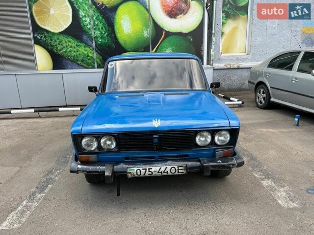 Синий ВАЗ 2106, объемом двигателя 1.3 л и пробегом 655 тыс. км за 612 $, фото 1 на Automoto.ua