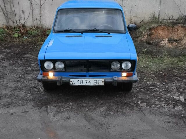 Синий ВАЗ 2106, объемом двигателя 1 л и пробегом 1 тыс. км за 600 $, фото 1 на Automoto.ua