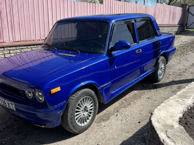 Синий ВАЗ 2106, объемом двигателя 1.6 л и пробегом 100 тыс. км за 1000 $, фото 1 на Automoto.ua