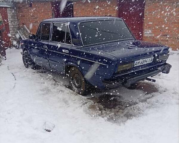 Синий ВАЗ 2106, объемом двигателя 1.6 л и пробегом 250 тыс. км за 850 $, фото 1 на Automoto.ua