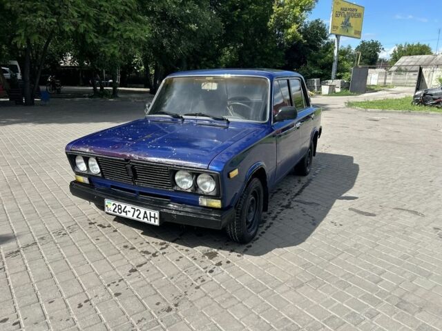 Синий ВАЗ 2106, объемом двигателя 1.3 л и пробегом 200 тыс. км за 550 $, фото 1 на Automoto.ua