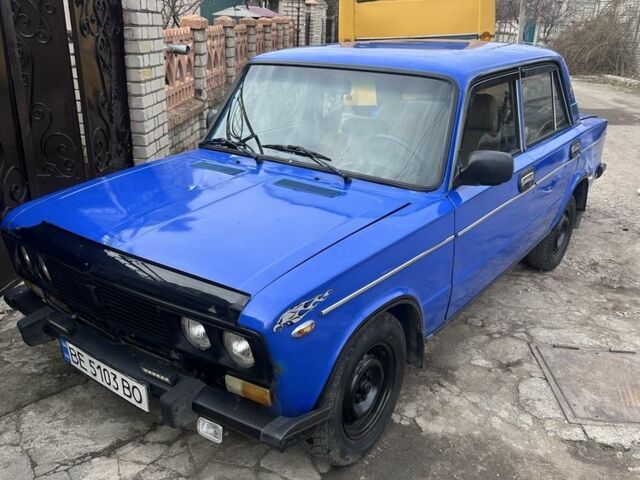 Синий ВАЗ 2106, объемом двигателя 1.3 л и пробегом 80 тыс. км за 617 $, фото 1 на Automoto.ua