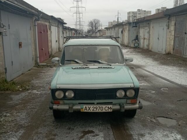 Синий ВАЗ 2106, объемом двигателя 1.3 л и пробегом 200 тыс. км за 600 $, фото 1 на Automoto.ua