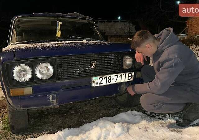 Синий ВАЗ 2106, объемом двигателя 1.1 л и пробегом 100 тыс. км за 647 $, фото 1 на Automoto.ua