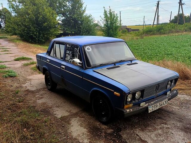 Синий ВАЗ 2106, объемом двигателя 1.7 л и пробегом 300 тыс. км за 400 $, фото 1 на Automoto.ua
