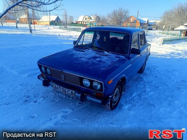 Синий ВАЗ 2106, объемом двигателя 1.6 л и пробегом 126 тыс. км за 650 $, фото 1 на Automoto.ua