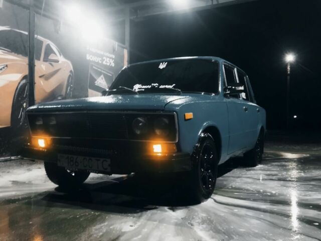 Синий ВАЗ 2106, объемом двигателя 5 л и пробегом 70 тыс. км за 1000 $, фото 1 на Automoto.ua