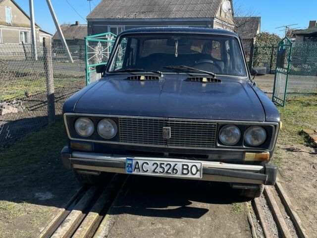 Синий ВАЗ 2106, объемом двигателя 1.3 л и пробегом 200 тыс. км за 600 $, фото 1 на Automoto.ua