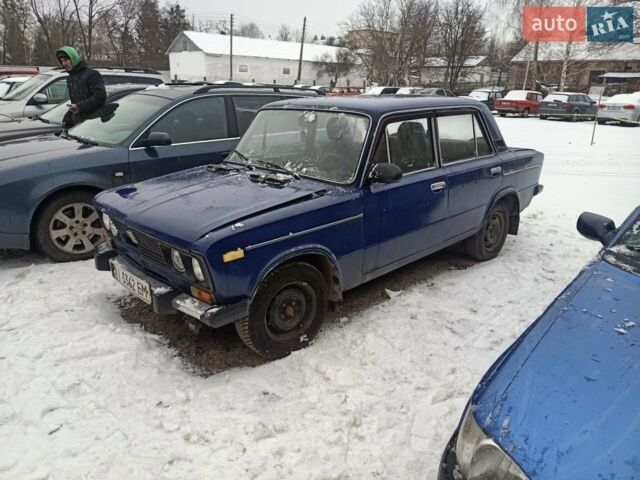 Синий ВАЗ 2106, объемом двигателя 1.3 л и пробегом 100 тыс. км за 800 $, фото 1 на Automoto.ua