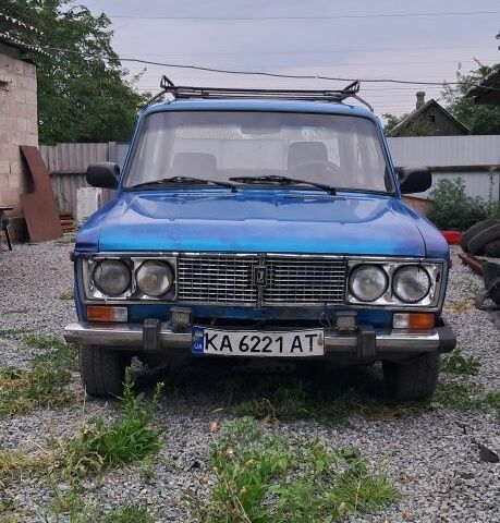 Синий ВАЗ 2106, объемом двигателя 2 л и пробегом 100 тыс. км за 493 $, фото 1 на Automoto.ua