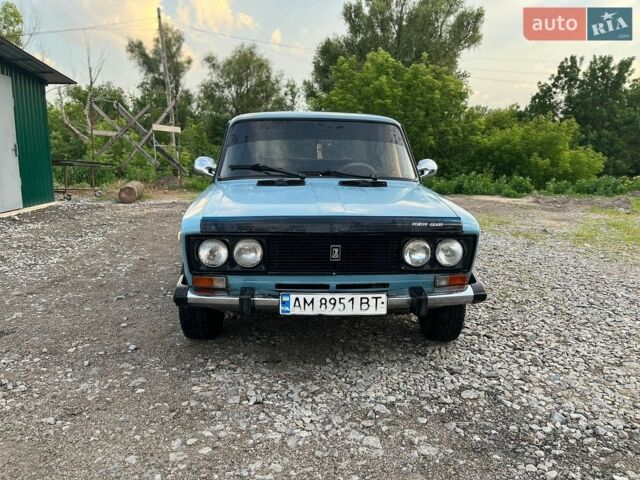 Синий ВАЗ 2106, объемом двигателя 1.29 л и пробегом 49 тыс. км за 1100 $, фото 1 на Automoto.ua