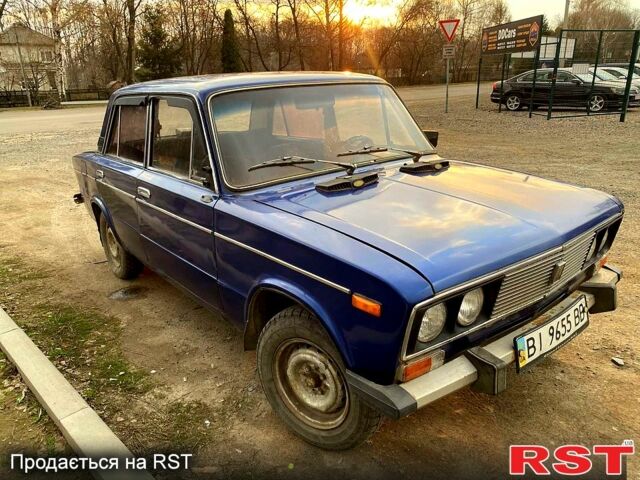 Синий ВАЗ 2106, объемом двигателя 1.6 л и пробегом 100 тыс. км за 450 $, фото 1 на Automoto.ua