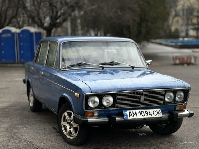 Синий ВАЗ 2106, объемом двигателя 1.6 л и пробегом 200 тыс. км за 1100 $, фото 1 на Automoto.ua