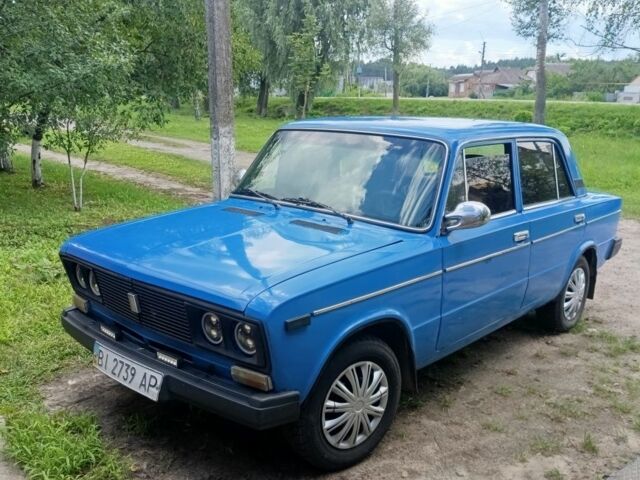 Синий ВАЗ 2106, объемом двигателя 1.5 л и пробегом 380 тыс. км за 950 $, фото 1 на Automoto.ua