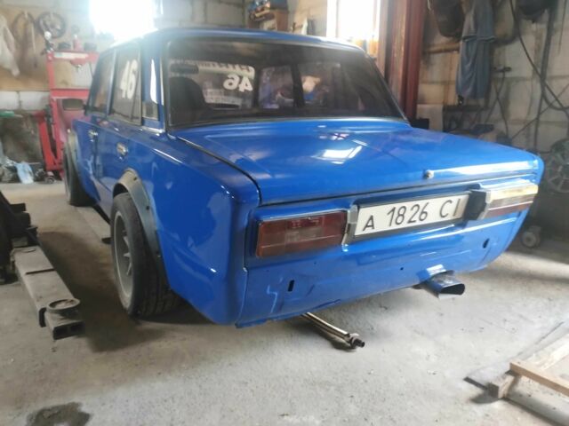 Синий ВАЗ 2106, объемом двигателя 2 л и пробегом 101 тыс. км за 1706 $, фото 1 на Automoto.ua