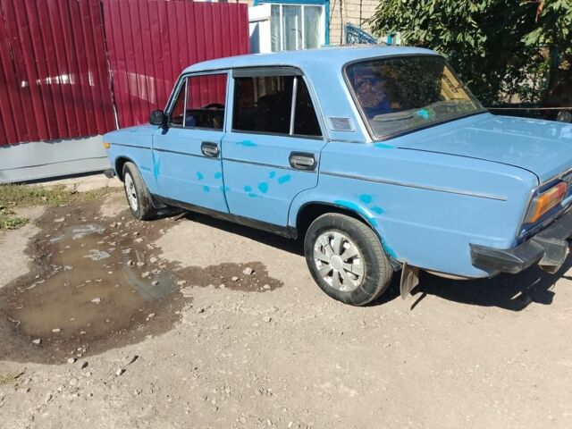 Синий ВАЗ 2106, объемом двигателя 1 л и пробегом 222 тыс. км за 449 $, фото 1 на Automoto.ua