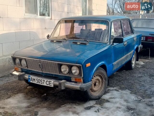 Синий ВАЗ 2106, объемом двигателя 1.3 л и пробегом 358 тыс. км за 400 $, фото 1 на Automoto.ua