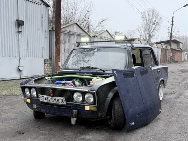 Синий ВАЗ 2106, объемом двигателя 1.6 л и пробегом 200 тыс. км за 1000 $, фото 1 на Automoto.ua