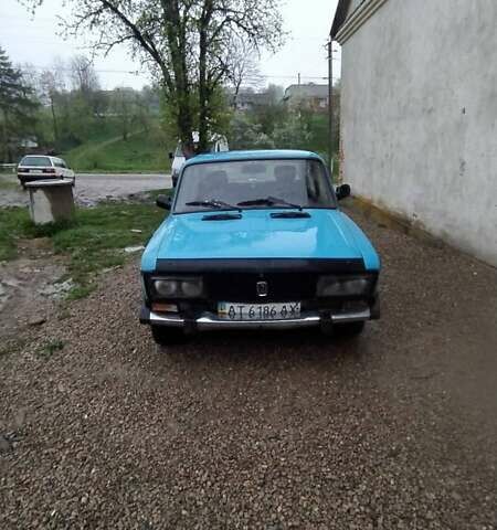 Синий ВАЗ 2106, объемом двигателя 1.3 л и пробегом 50 тыс. км за 600 $, фото 1 на Automoto.ua