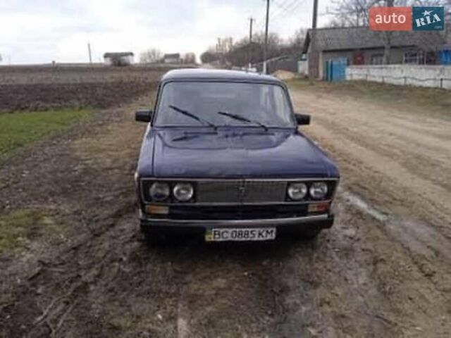 Синий ВАЗ 2106, объемом двигателя 1.3 л и пробегом 123 тыс. км за 606 $, фото 1 на Automoto.ua