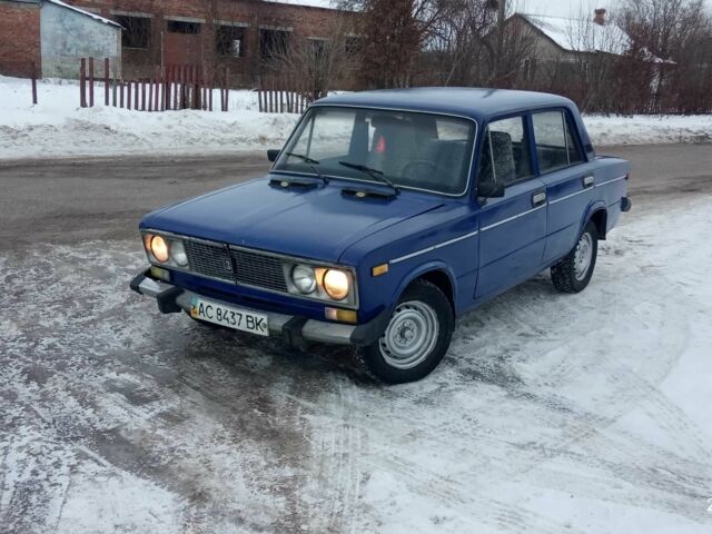 Синий ВАЗ 2106, объемом двигателя 1.5 л и пробегом 330 тыс. км за 411 $, фото 1 на Automoto.ua