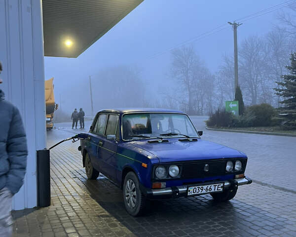 Синий ВАЗ 2106, объемом двигателя 1.3 л и пробегом 250 тыс. км за 550 $, фото 1 на Automoto.ua