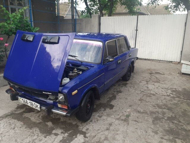 Синий ВАЗ 2106, объемом двигателя 1.6 л и пробегом 93 тыс. км за 1000 $, фото 1 на Automoto.ua