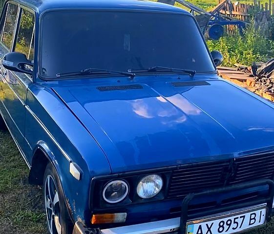 Синий ВАЗ 2106, объемом двигателя 1.6 л и пробегом 230 тыс. км за 1000 $, фото 1 на Automoto.ua