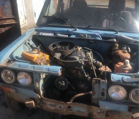 Синий ВАЗ 2106, объемом двигателя 1.2 л и пробегом 170 тыс. км за 450 $, фото 1 на Automoto.ua