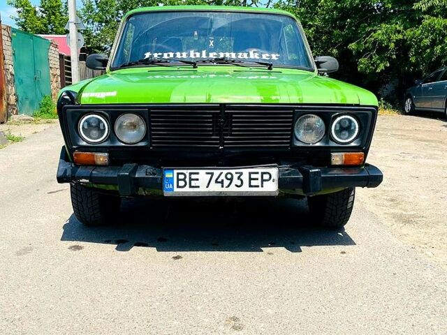 Зеленый ВАЗ 2106, объемом двигателя 1.3 л и пробегом 250 тыс. км за 1000 $, фото 1 на Automoto.ua