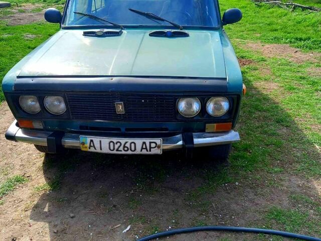 Зеленый ВАЗ 2106, объемом двигателя 16 л и пробегом 98 тыс. км за 600 $, фото 1 на Automoto.ua