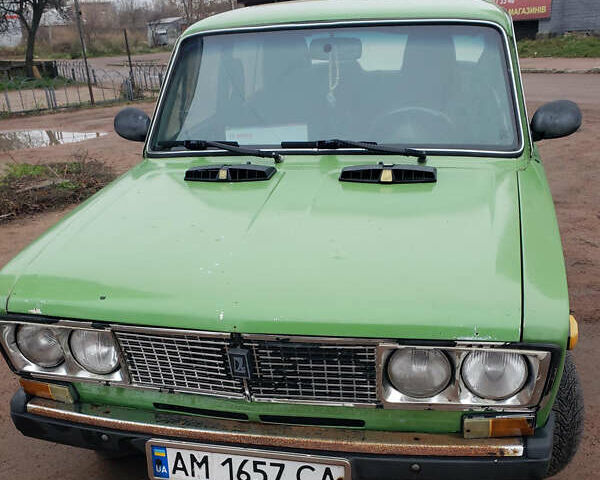 Зеленый ВАЗ 2106, объемом двигателя 1.3 л и пробегом 100 тыс. км за 550 $, фото 1 на Automoto.ua