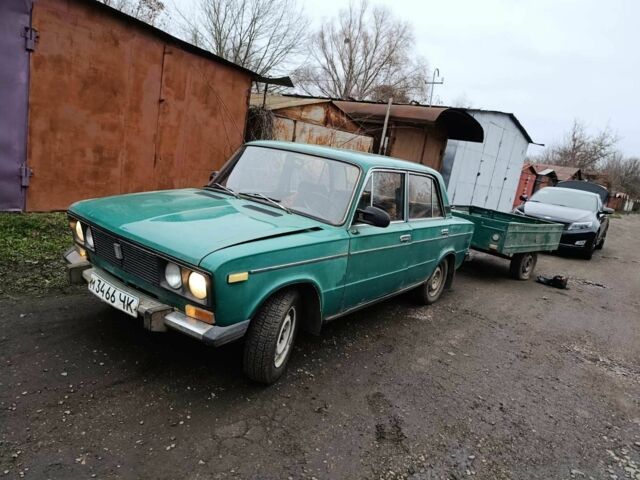 Зеленый ВАЗ 2106, объемом двигателя 2 л и пробегом 111 тыс. км за 1050 $, фото 1 на Automoto.ua