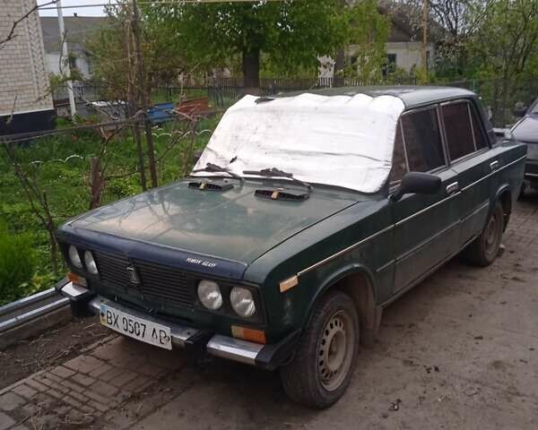 Зеленый ВАЗ 2106, объемом двигателя 1.6 л и пробегом 245 тыс. км за 550 $, фото 1 на Automoto.ua