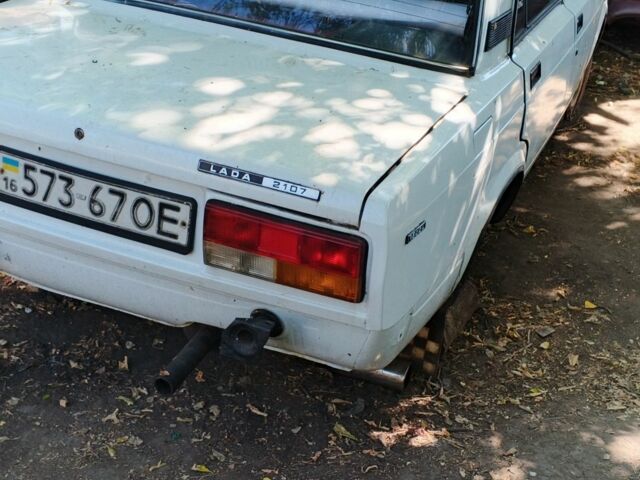 Білий ВАЗ 2107, об'ємом двигуна 0 л та пробігом 222 тис. км за 998 $, фото 1 на Automoto.ua